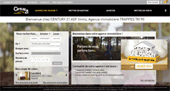 Desktop Screenshot of century21-asf-trappes.com